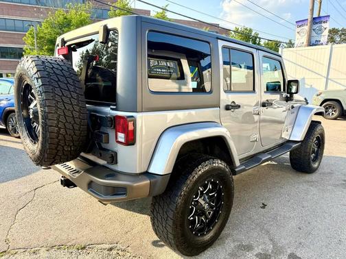 Billet Silver Metallic Clearcoat 2016 Jeep Wrangler Unlimited Sahara
