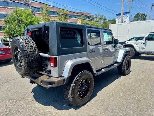 Billet Silver Metallic Clearcoat 2016 Jeep Wrangler Unlimited Sahara