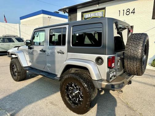 Billet Silver Metallic Clearcoat 2016 Jeep Wrangler Unlimited Sahara