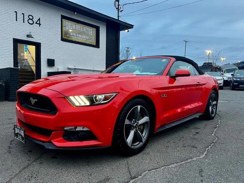 Competition Orange 2016 Ford Mustang GT Premium