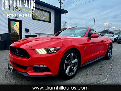 Competition Orange 2016 Ford Mustang GT Premium