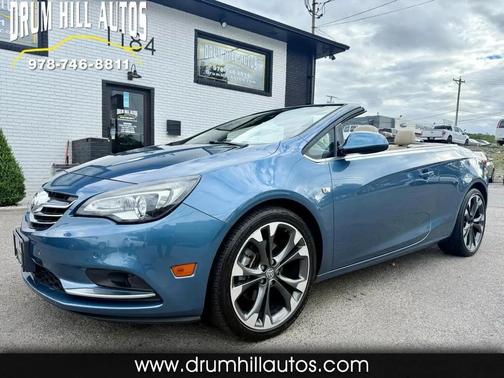 Deep Sky Metallic 2017 Buick Cascada Premium