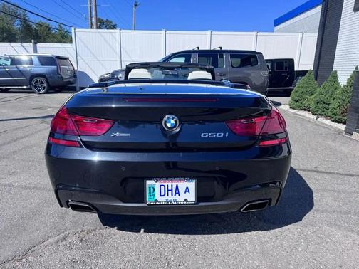 Black 2014 BMW 650 xDrive