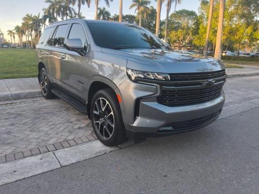 Satin Steel Metallic 2021 Chevrolet Tahoe 2WD RST