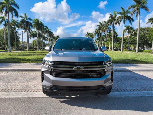 Satin Steel Metallic 2021 Chevrolet Tahoe 2WD RST