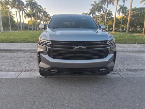 Satin Steel Metallic 2021 Chevrolet Tahoe 2WD RST