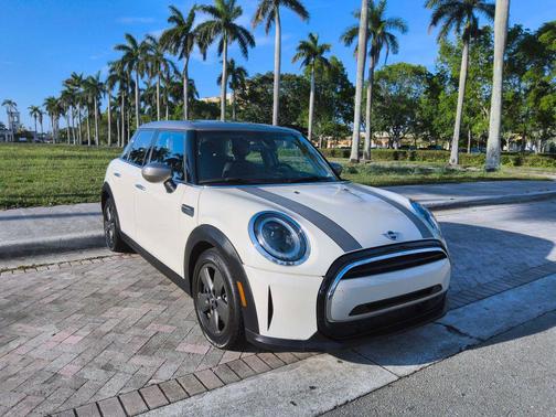 White 2023 MINI Hardtop Cooper