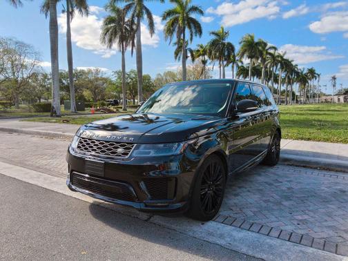 Black 2019 Land Rover Range Rover Sport Supercharged Dynamic