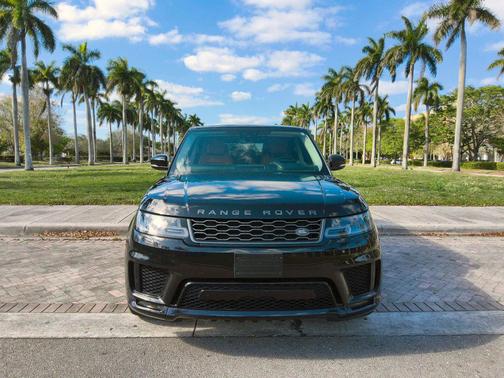 Black 2019 Land Rover Range Rover Sport Supercharged Dynamic