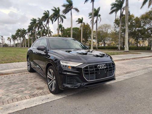 Black 2019 Audi Q8 3.0T Premium Plus