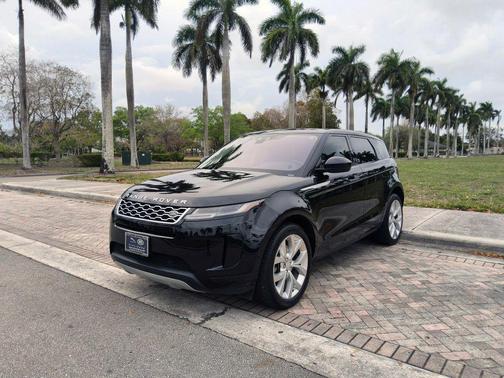 Black 2020 Land Rover Range Rover Evoque SE