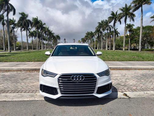 White 2016 Audi A6 2.0T Premium Plus