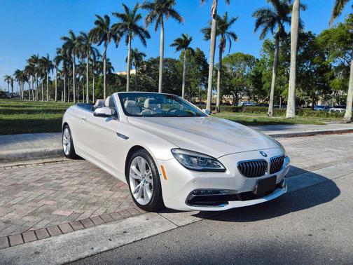 White 2016 BMW 640 i xDrive