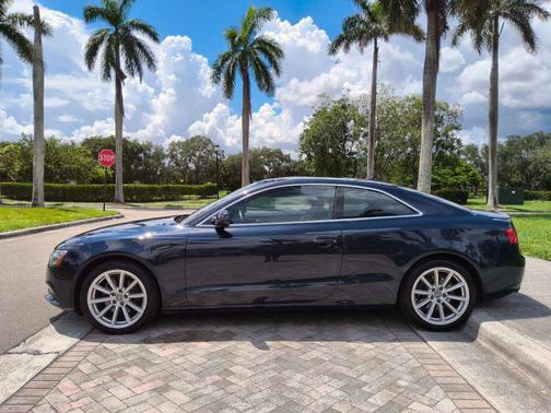 Blue 2015 Audi A5 2.0T Premium