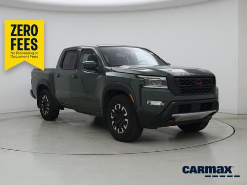 Green 2024 Nissan Frontier PRO-X