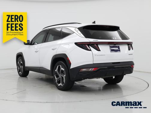 White 2022 Hyundai TUCSON Hybrid Limited