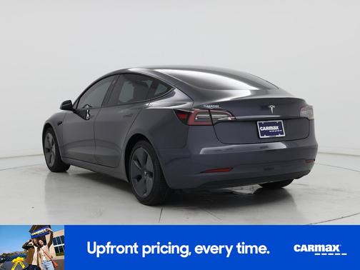 Gray 2022 Tesla Model 3