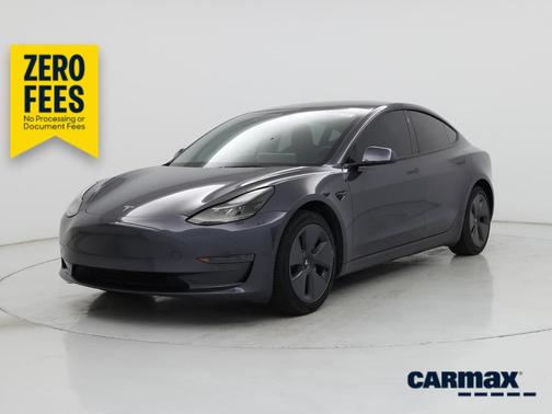 Gray 2022 Tesla Model 3