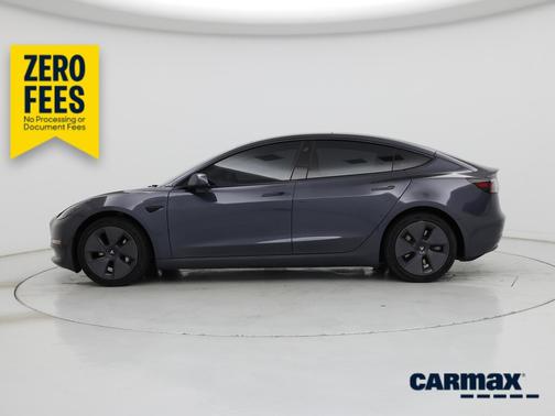 Gray 2022 Tesla Model 3