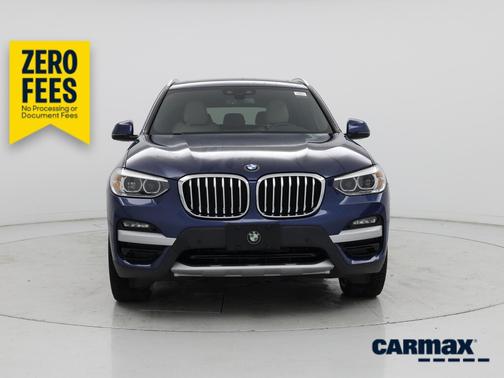 Blue 2021 BMW X3 XDrive30i