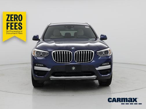 Blue 2021 BMW X3 XDrive30i