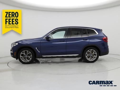Blue 2021 BMW X3 XDrive30i