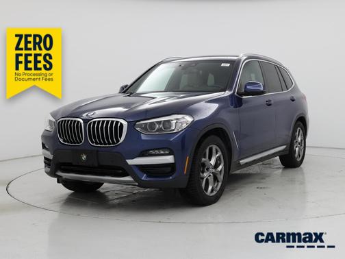 Blue 2021 BMW X3 XDrive30i