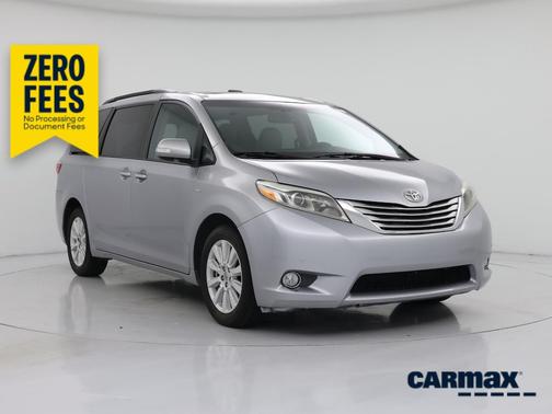 Gray 2017 Toyota Sienna Limited