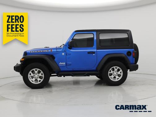 Blue 2021 Jeep Wrangler Islander