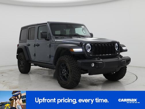 Gray 2025 Jeep Wrangler 4xe Willy's