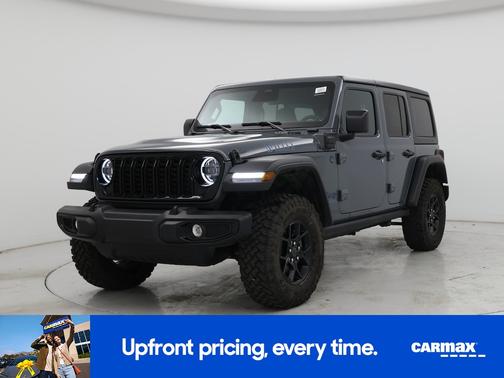 Gray 2025 Jeep Wrangler 4xe Willy's