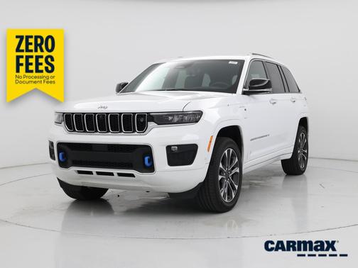 White 2023 Jeep Grand Cherokee 4xe Overland