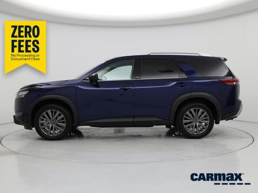 Blue 2025 Nissan Pathfinder SL