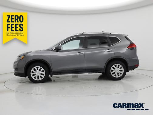 Gray 2017 Nissan Rogue S