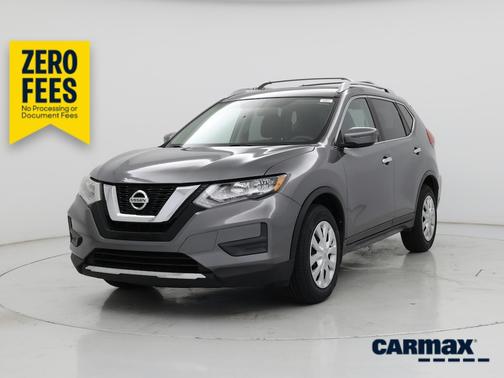 Gray 2017 Nissan Rogue S