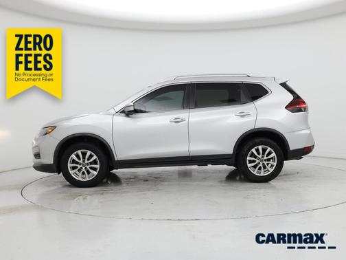 Silver 2019 Nissan Rogue SV