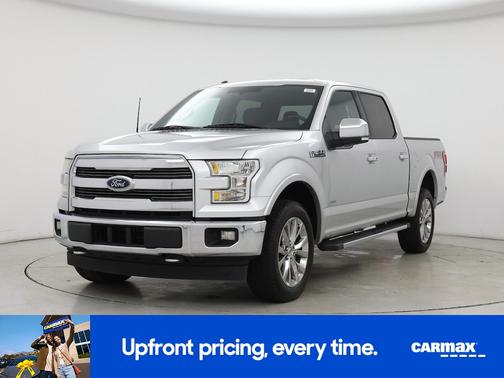 Silver 2017 Ford F-150 Lariat