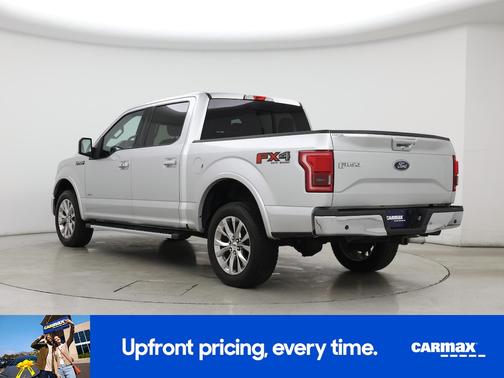 Silver 2017 Ford F-150 Lariat