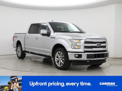 Silver 2017 Ford F-150 Lariat