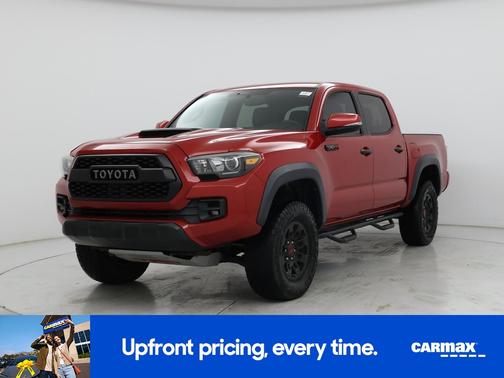 Red 2017 Toyota Tacoma TRD Pro