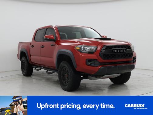 Red 2017 Toyota Tacoma TRD Pro