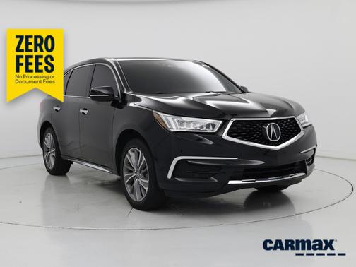 Black 2018 Acura MDX