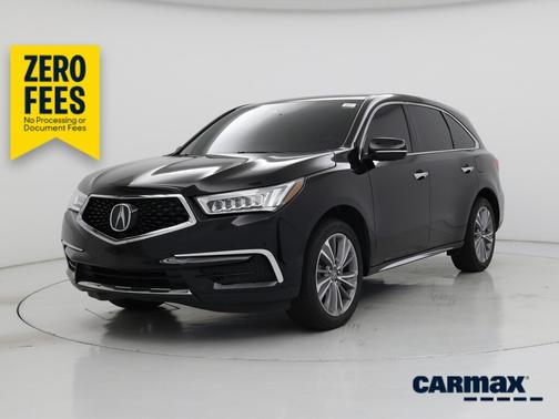 Black 2018 Acura MDX