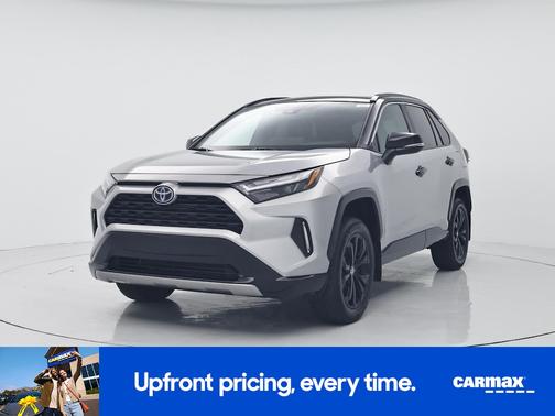 Silver 2024 Toyota RAV4 Hybrid XSE