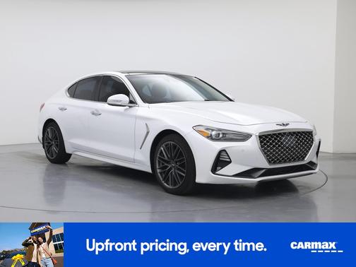 White 2019 Genesis G70 Advanced