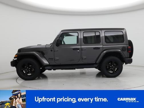 Gray 2021 Jeep Wrangler Unlimited Sahara