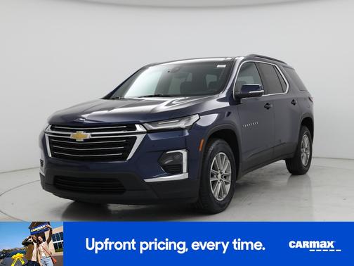 Blue 2023 Chevrolet Traverse LT Cloth