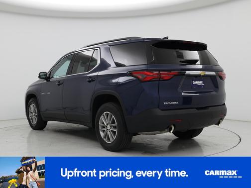 Blue 2023 Chevrolet Traverse LT Cloth