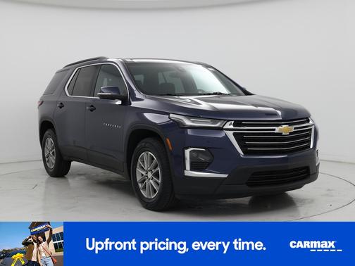 Blue 2023 Chevrolet Traverse LT Cloth