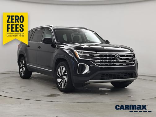 Black 2025 Volkswagen Atlas SEL